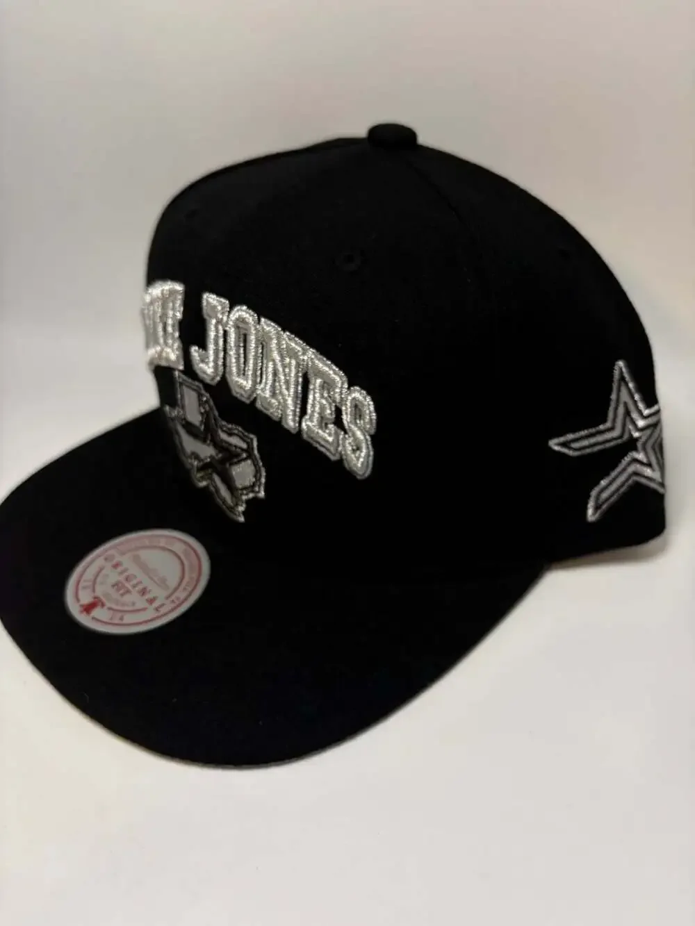 Mitchell & Ness Mike Jones Texas Snapback Hat Black